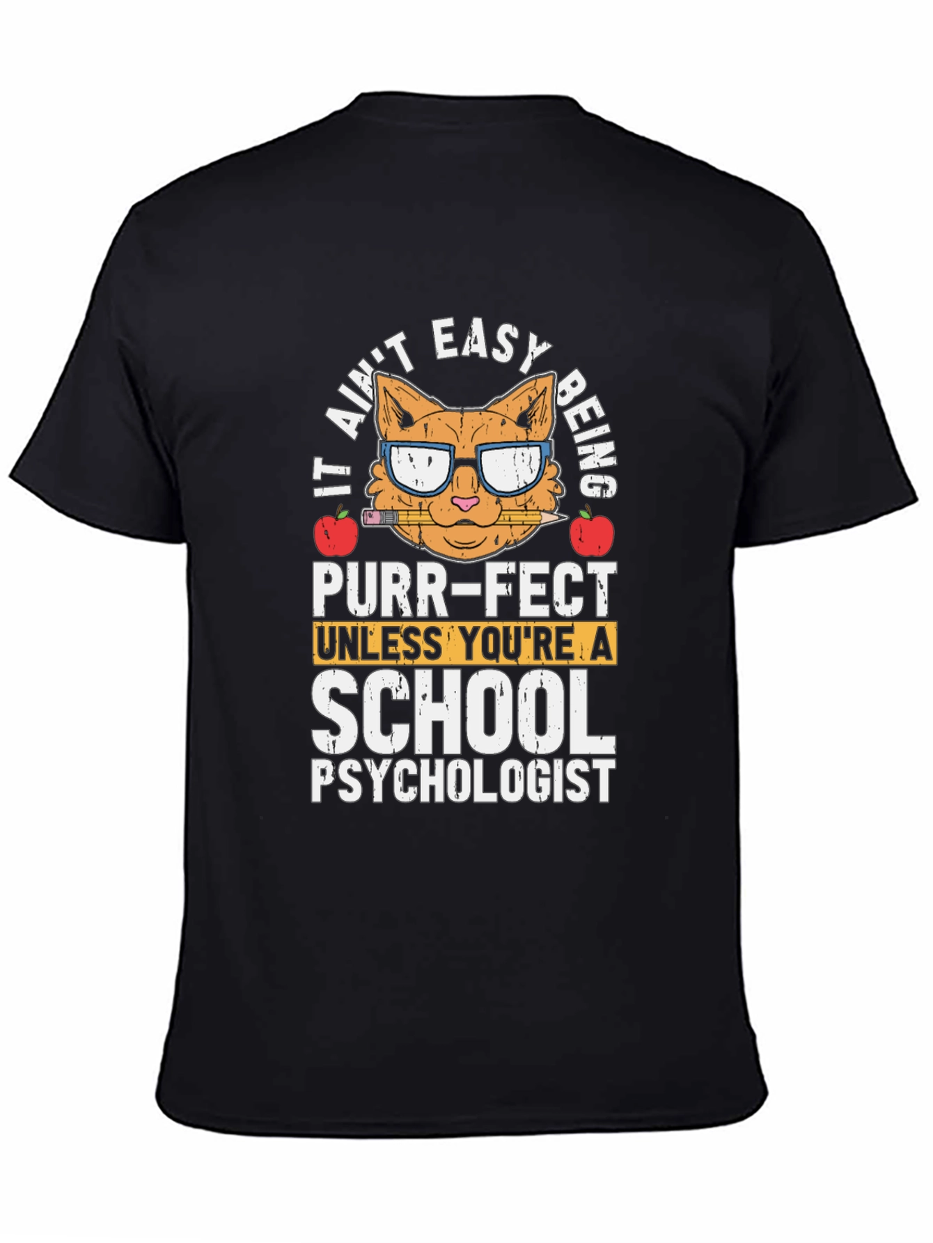 Purr-Fect School Psychologist T-Shirt