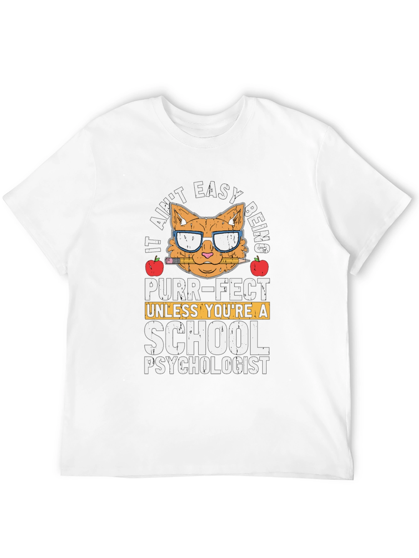 Purr-Fect School Psychologist T-Shirt