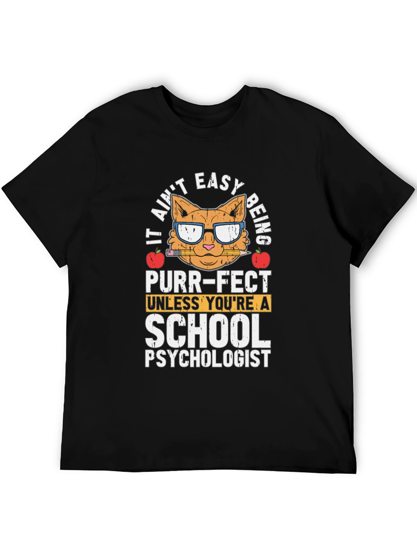 Purr-Fect School Psychologist T-Shirt