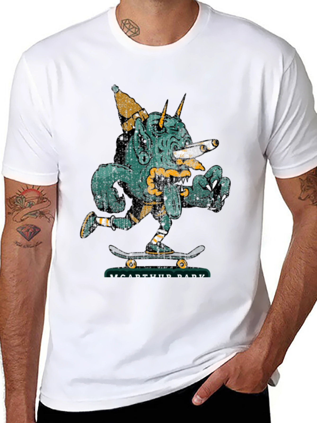 Skater Devil Graphic Tee