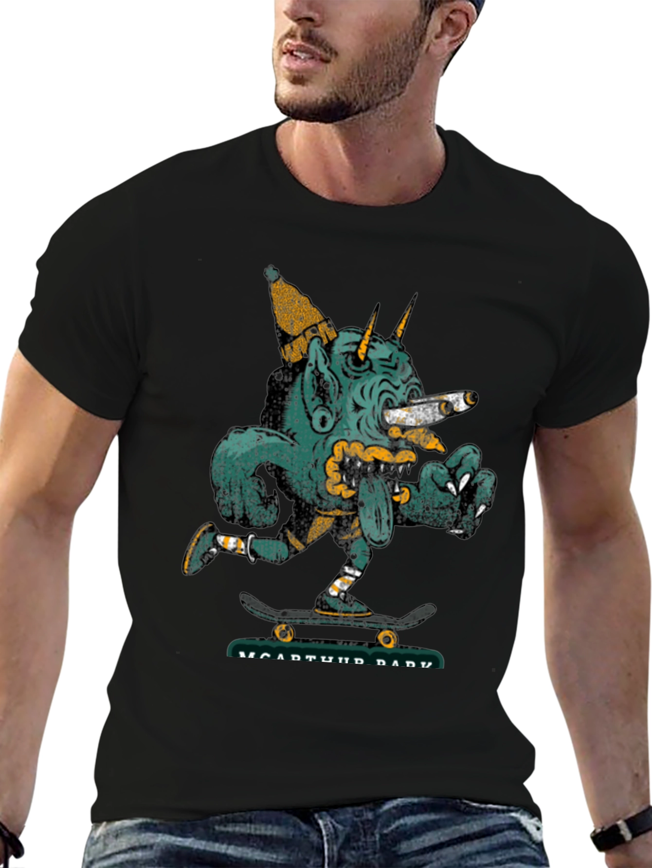 Skater Devil Graphic Tee