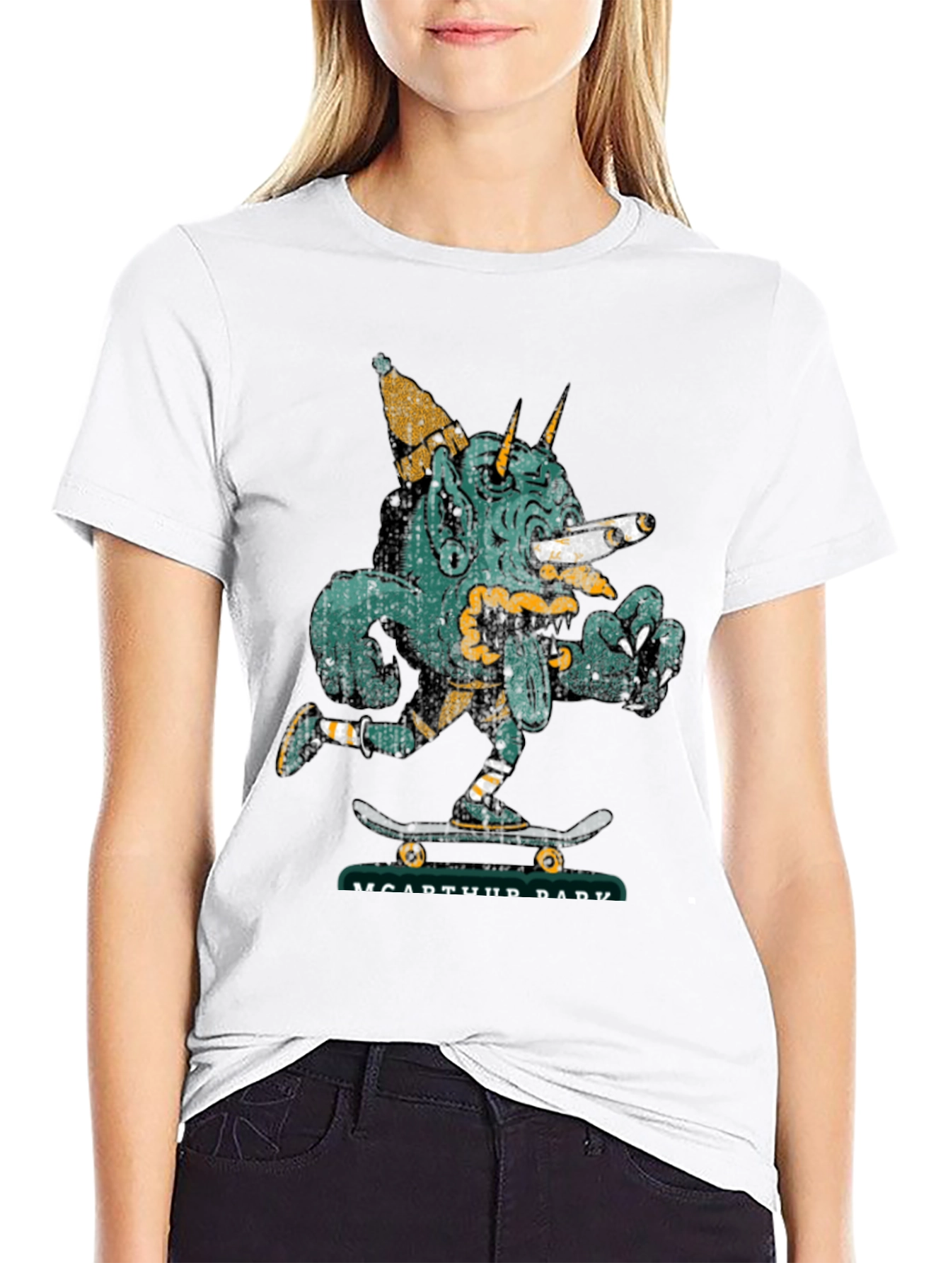 Skater Devil Graphic Tee
