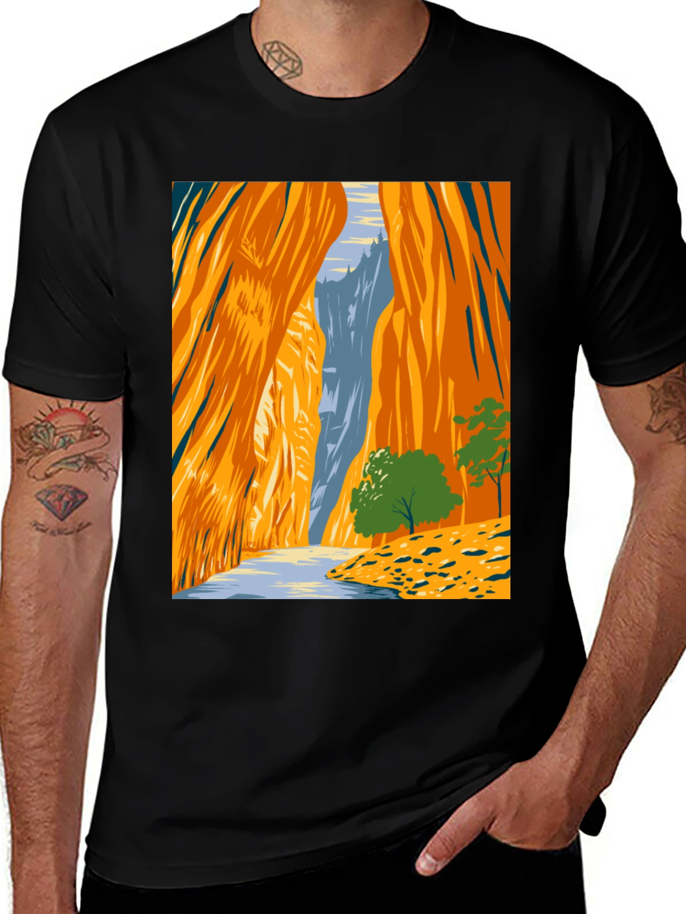 Canyon Graphic Tee - Adventure Awaits