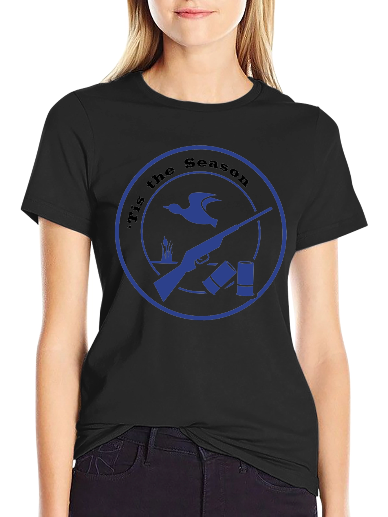 Tis the Season Hunting T-Shirt - Black