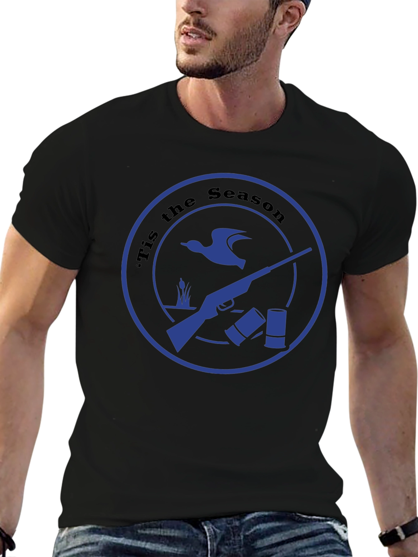 Tis the Season Hunting T-Shirt - Black