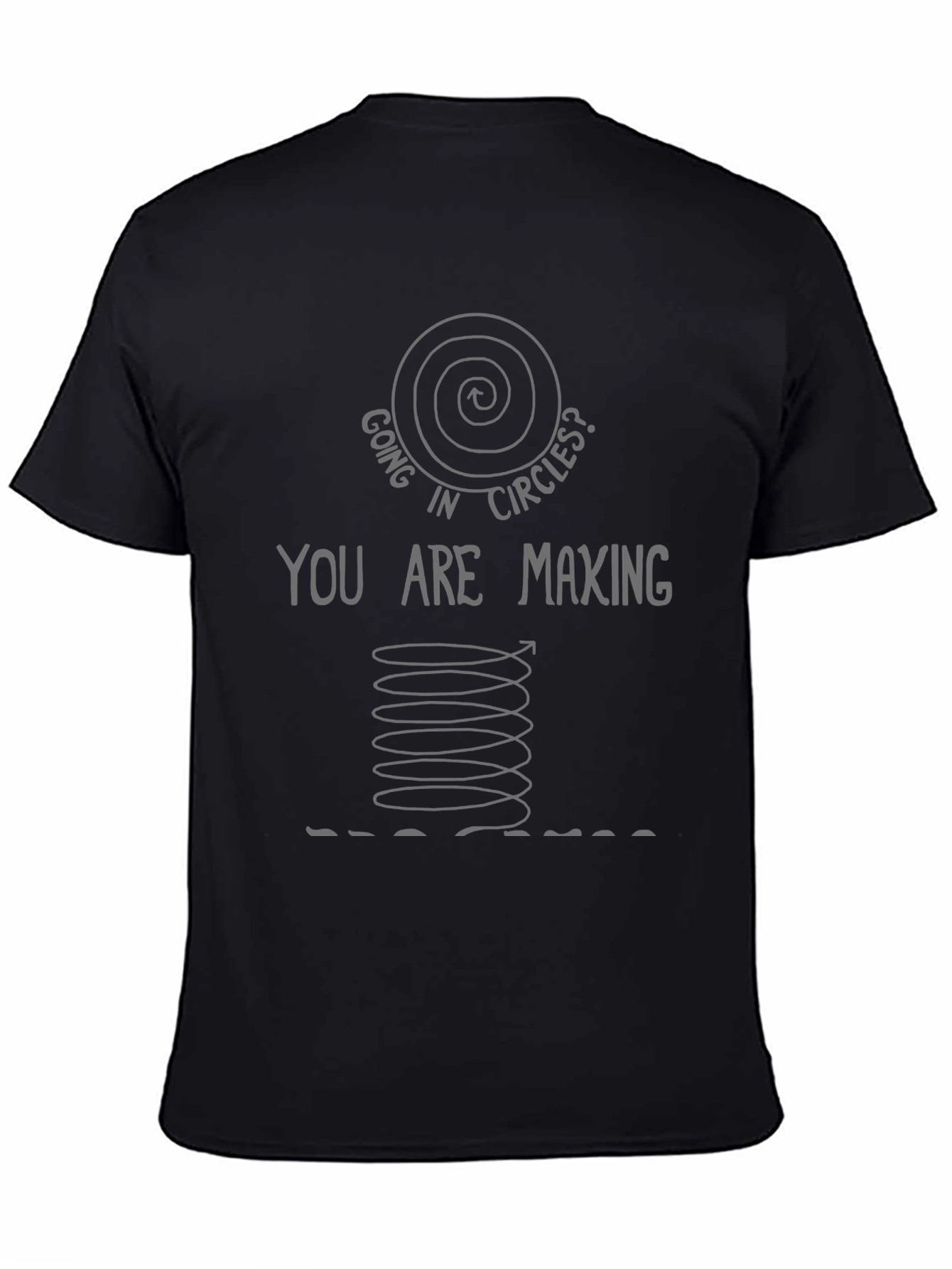 Humorous Going in Circles T-Shirt