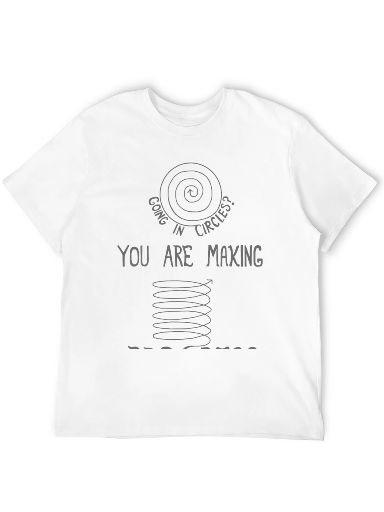 Humorous Going in Circles T-Shirt