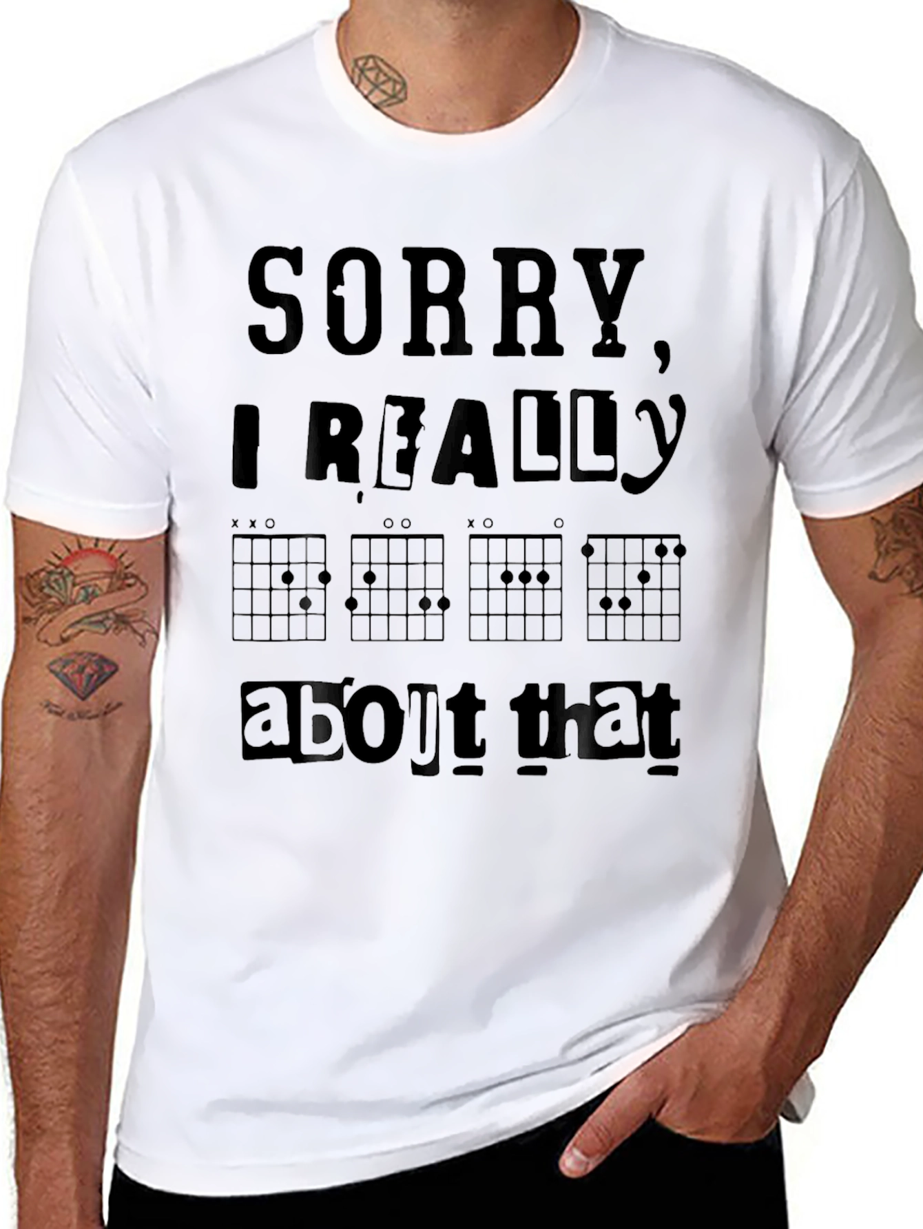Sorry I Really Chord About That T-Shirt