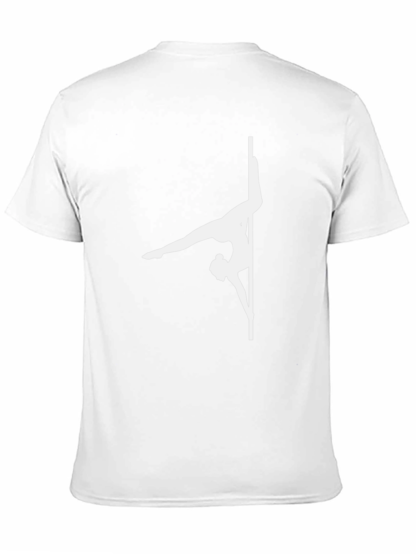 Pole Dancer Graphic T-Shirt - Black