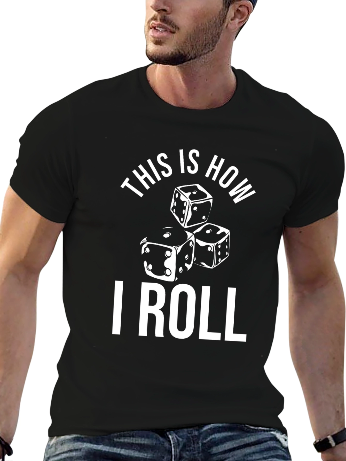This is How I Roll Dice Graphic T-Shirt