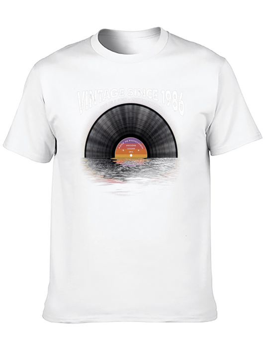 Vintage Since 1986 Record T-Shirt