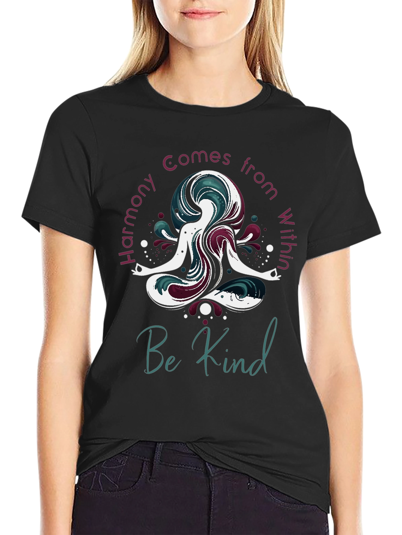 Harmony Within T-Shirt - Be Kind Tee