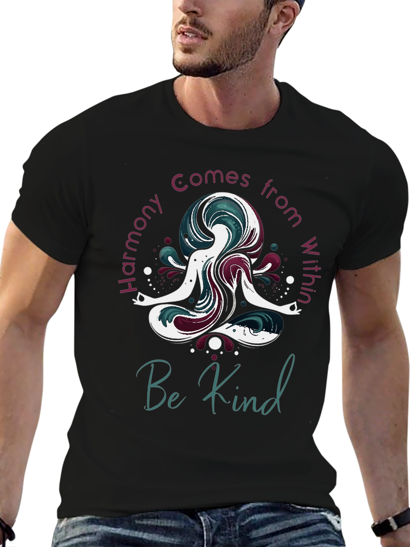 Harmony Within T-Shirt - Be Kind Tee