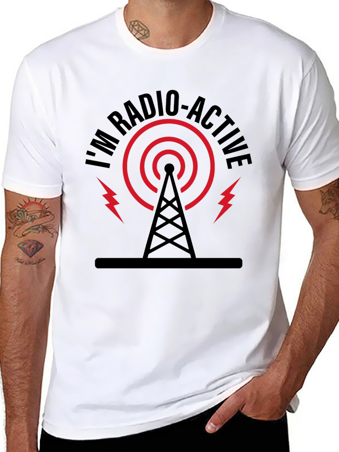 Im Radio-Active Graphic T-Shirt