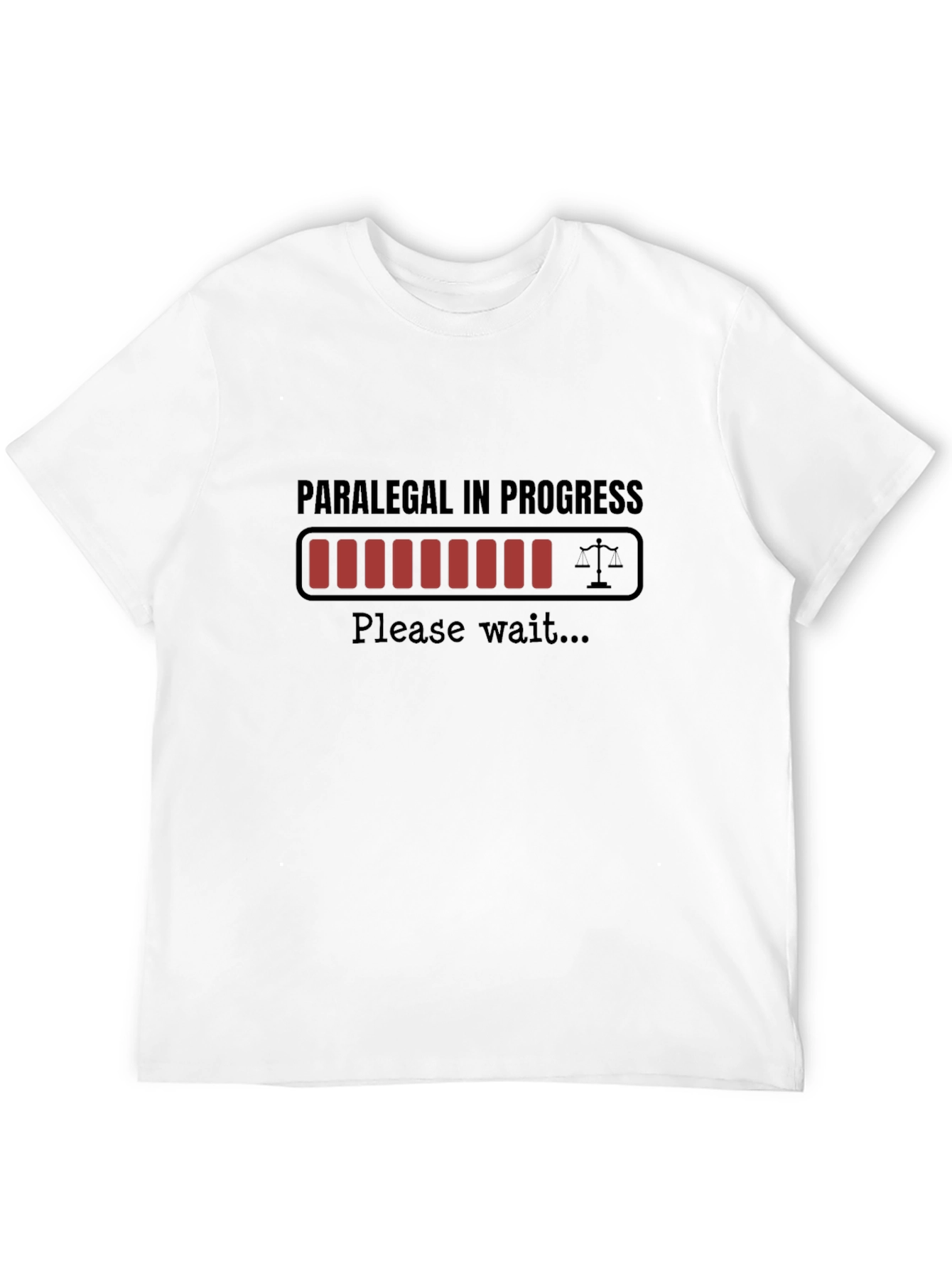 Paralegal in Progress Funny T-Shirt