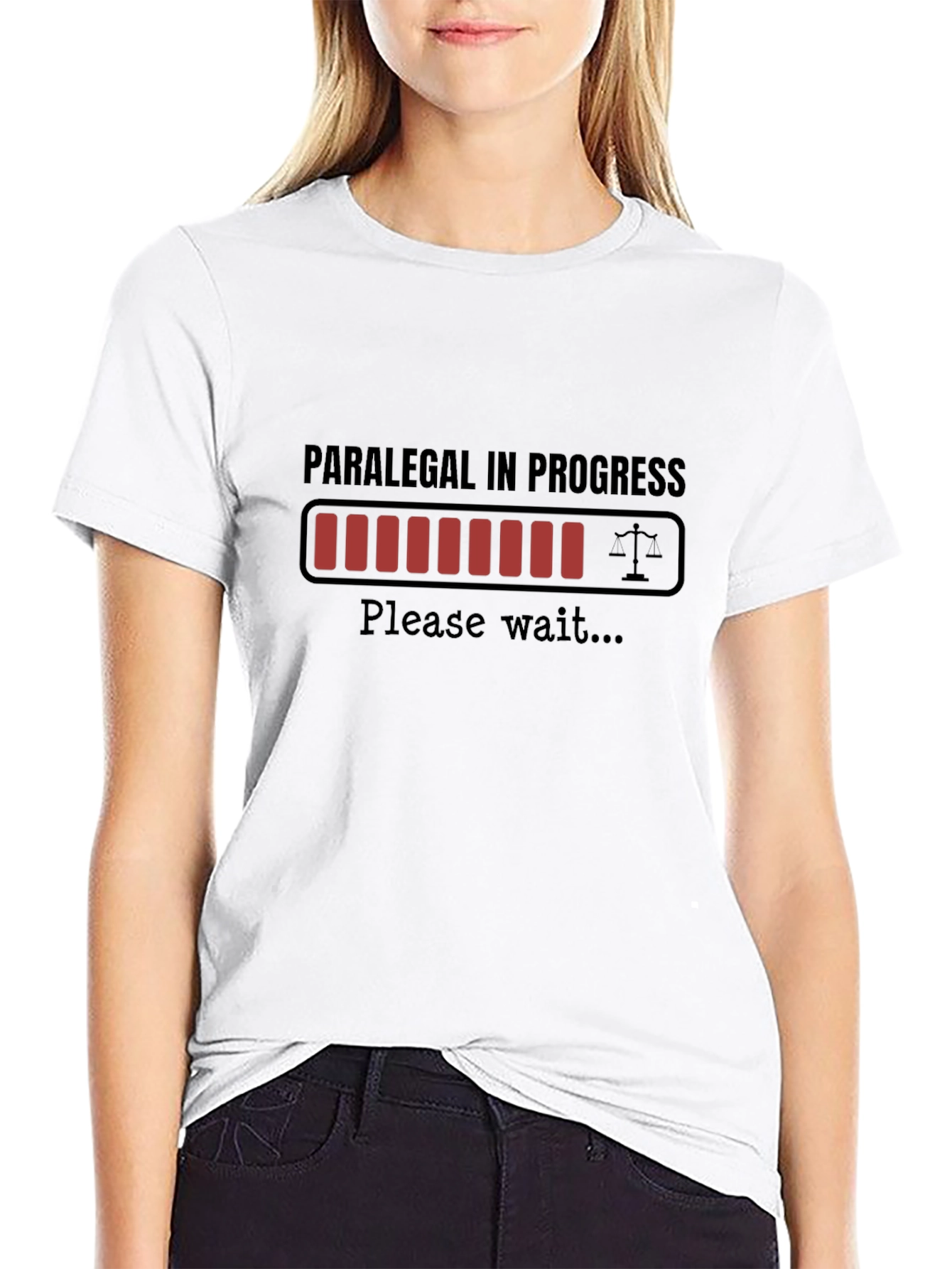 Paralegal in Progress Funny T-Shirt