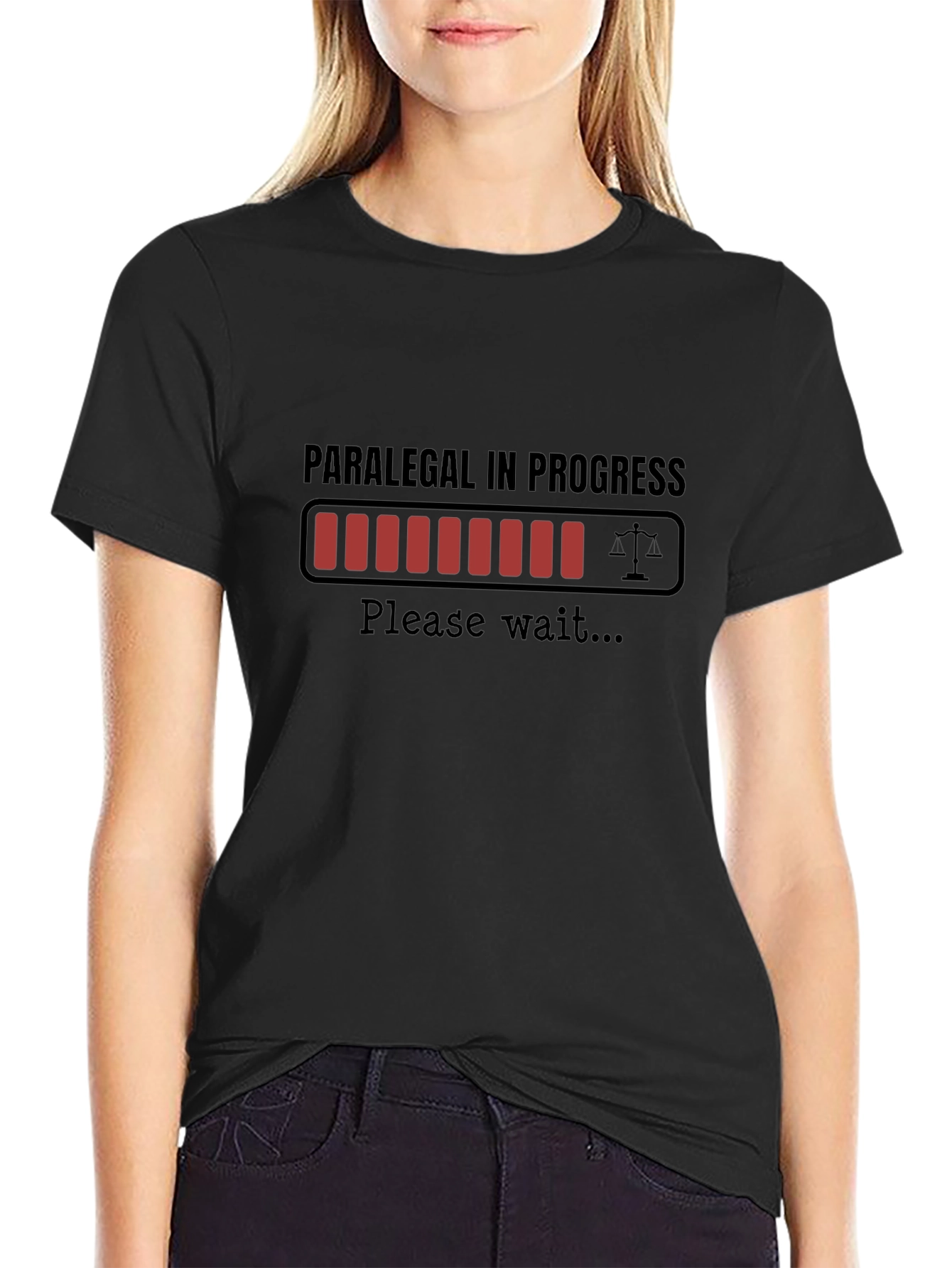 Paralegal in Progress Funny T-Shirt