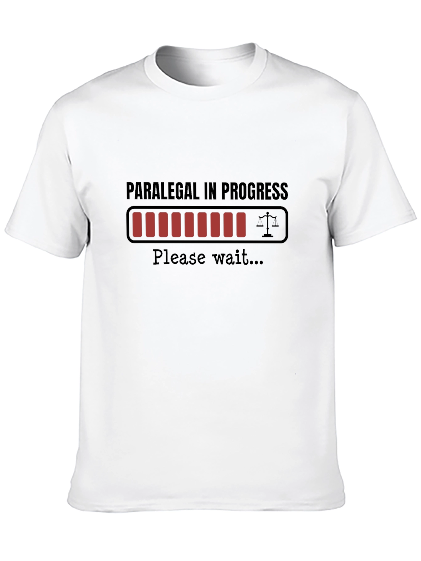 Paralegal in Progress Funny T-Shirt