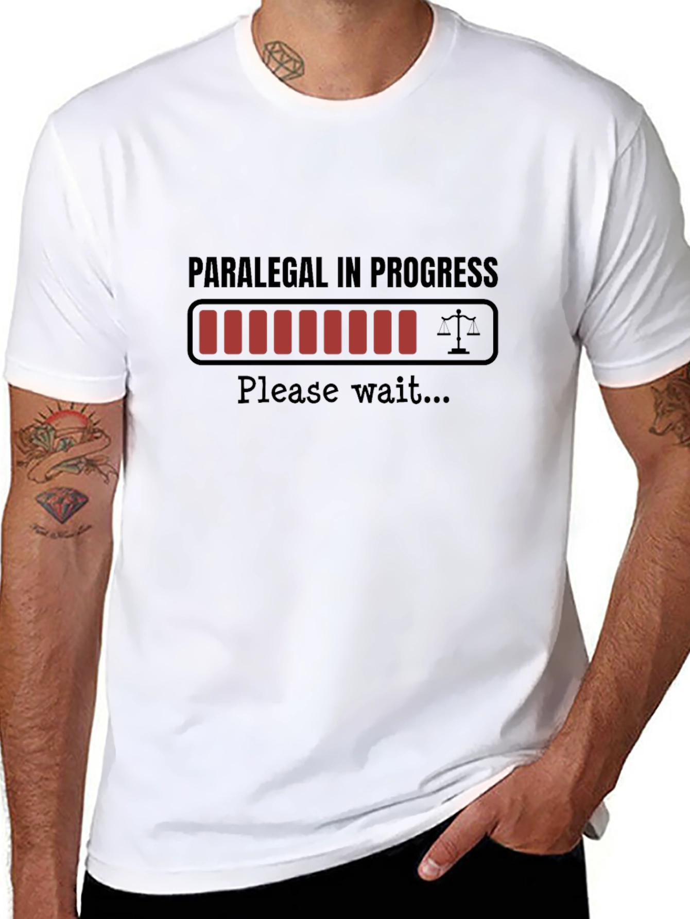 Paralegal in Progress Funny T-Shirt
