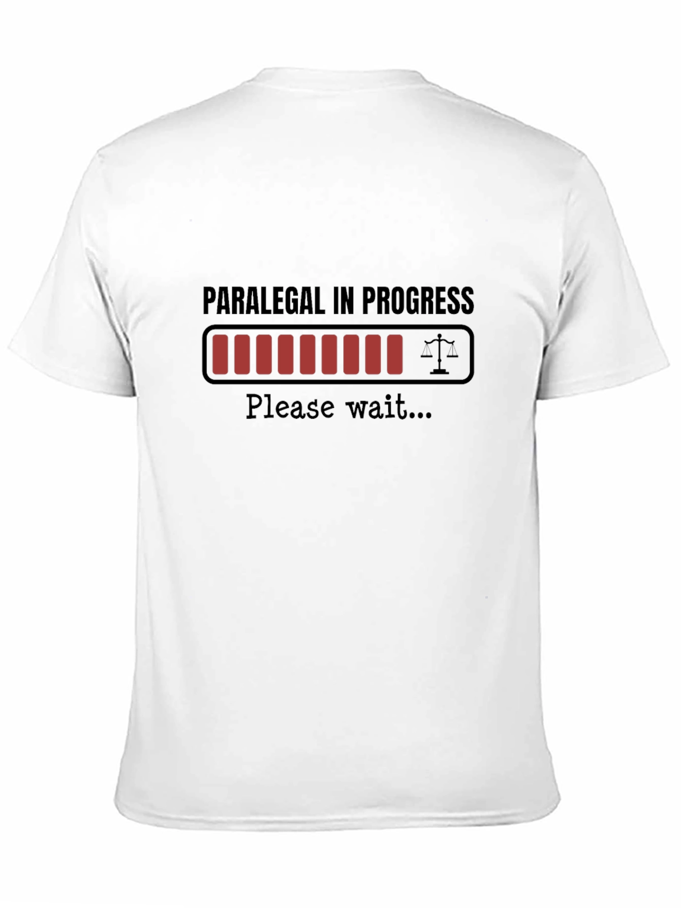 Paralegal in Progress Funny T-Shirt
