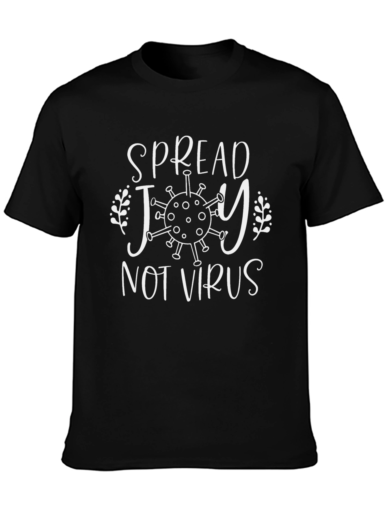 Spread Joy Not Virus Graphic Tee