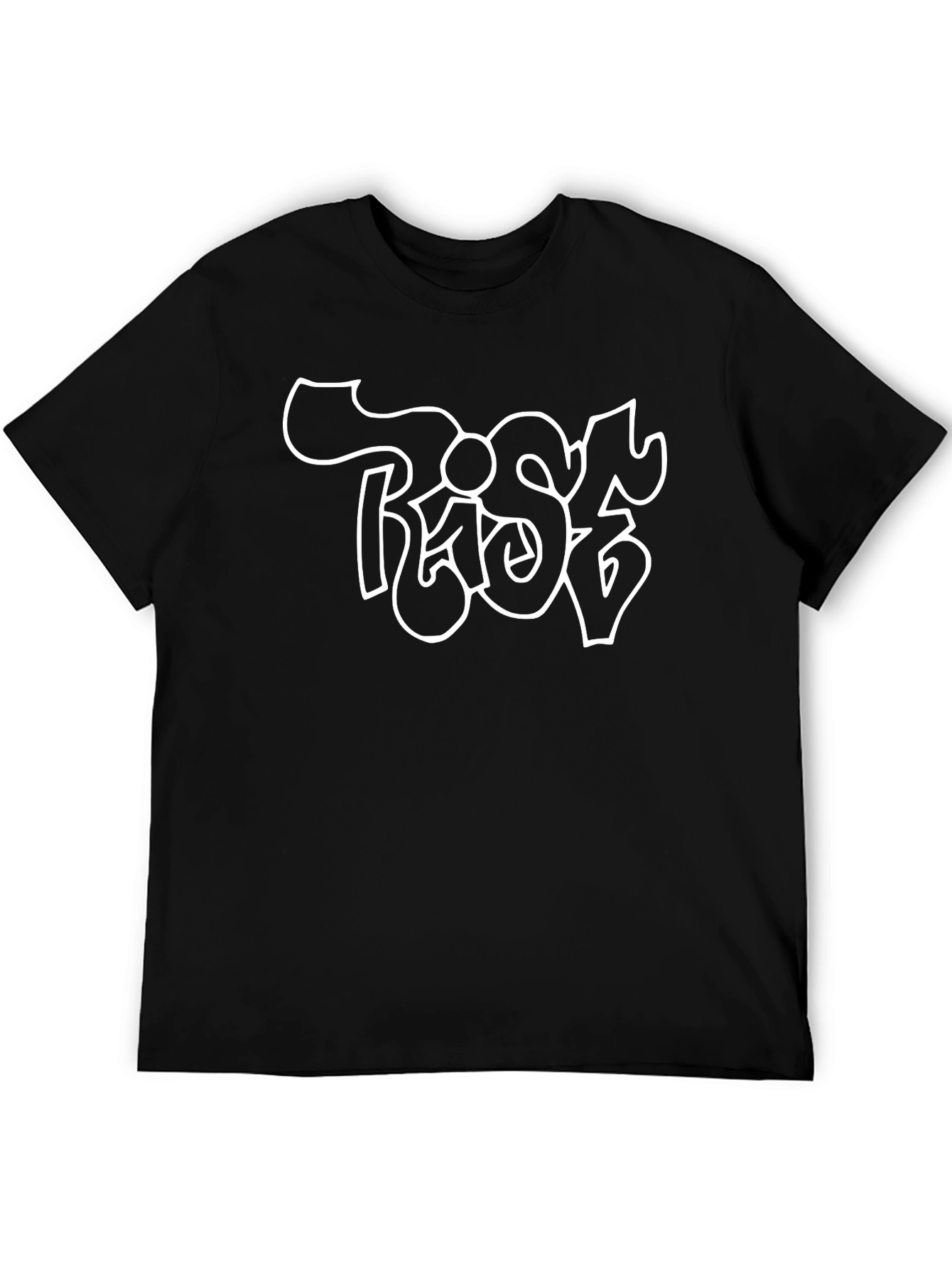 Rise Graphic Black T-Shirt | Casual Wear