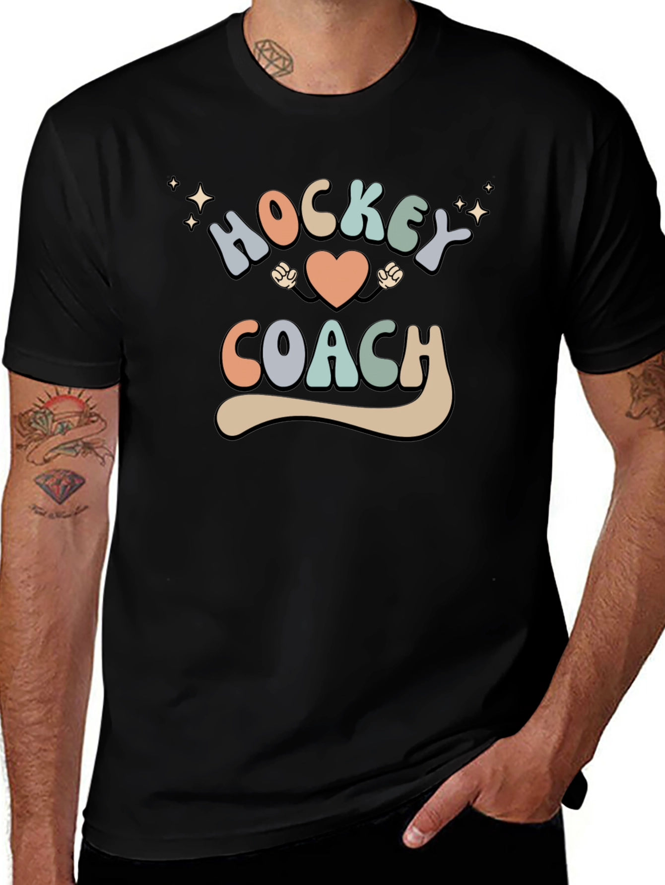 Hockey Coach Retro T-Shirt
