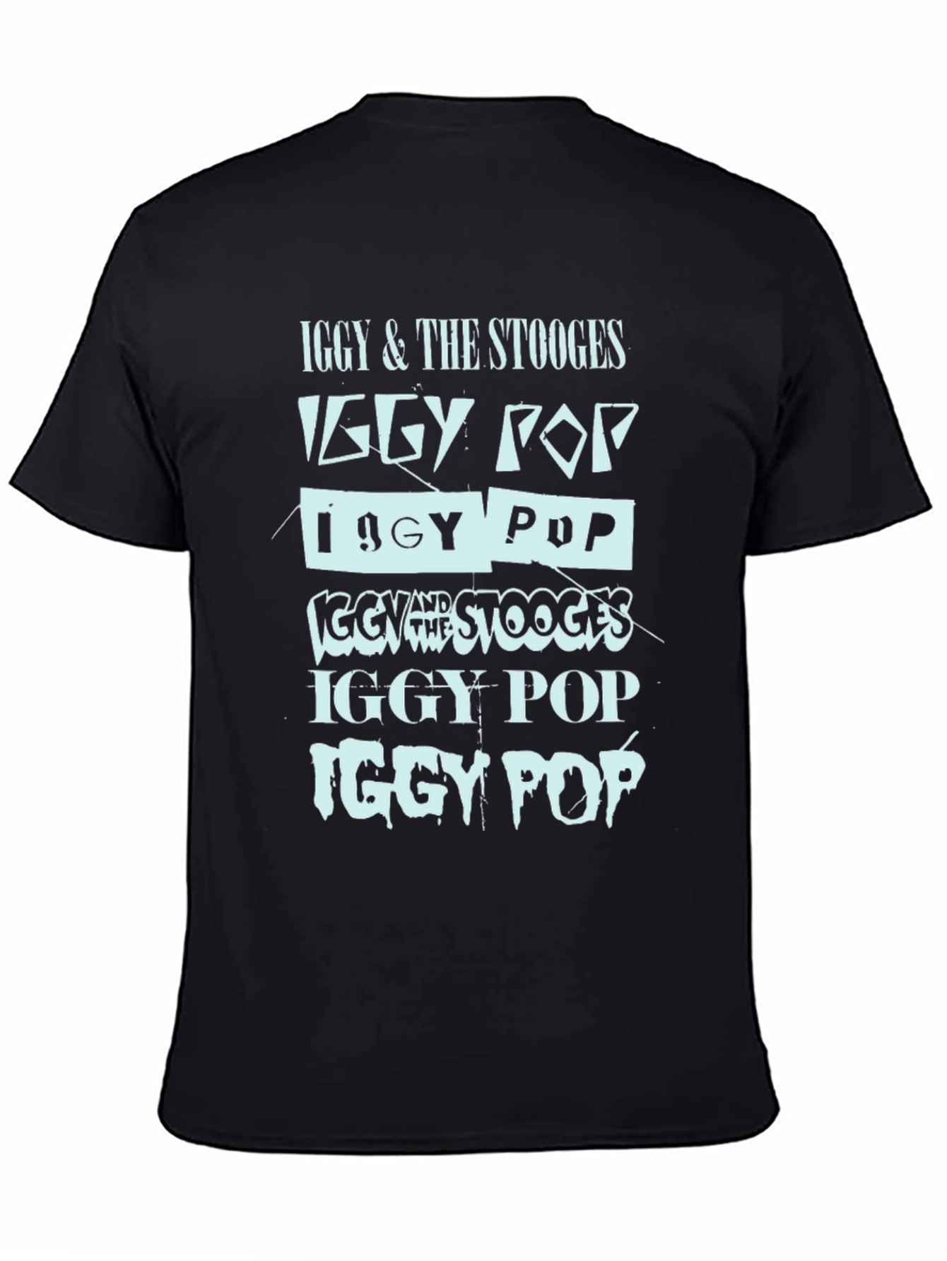 Iggy Pop & The Stooges Graphic Print T-Shirt