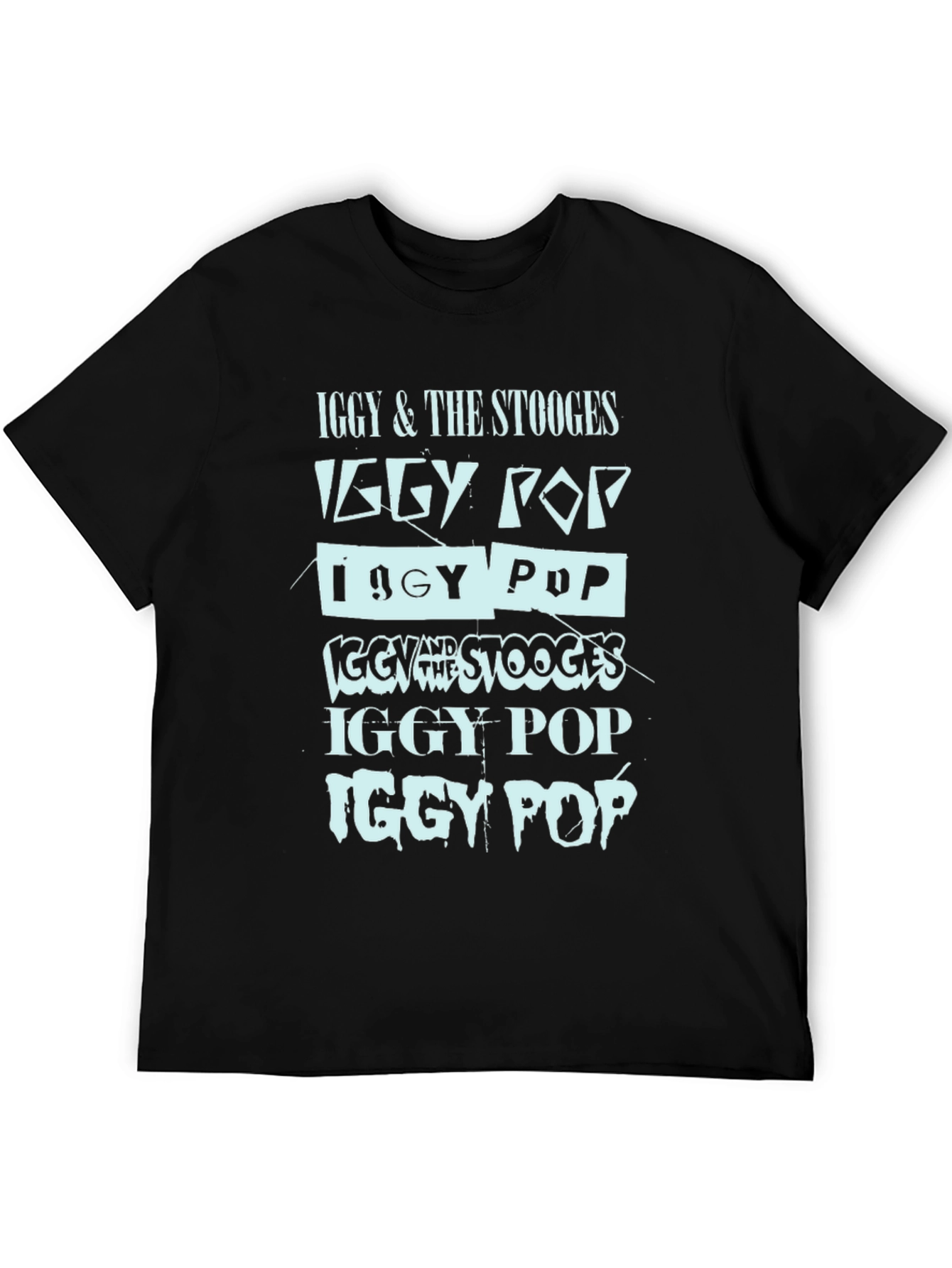Iggy Pop & The Stooges Graphic Print T-Shirt
