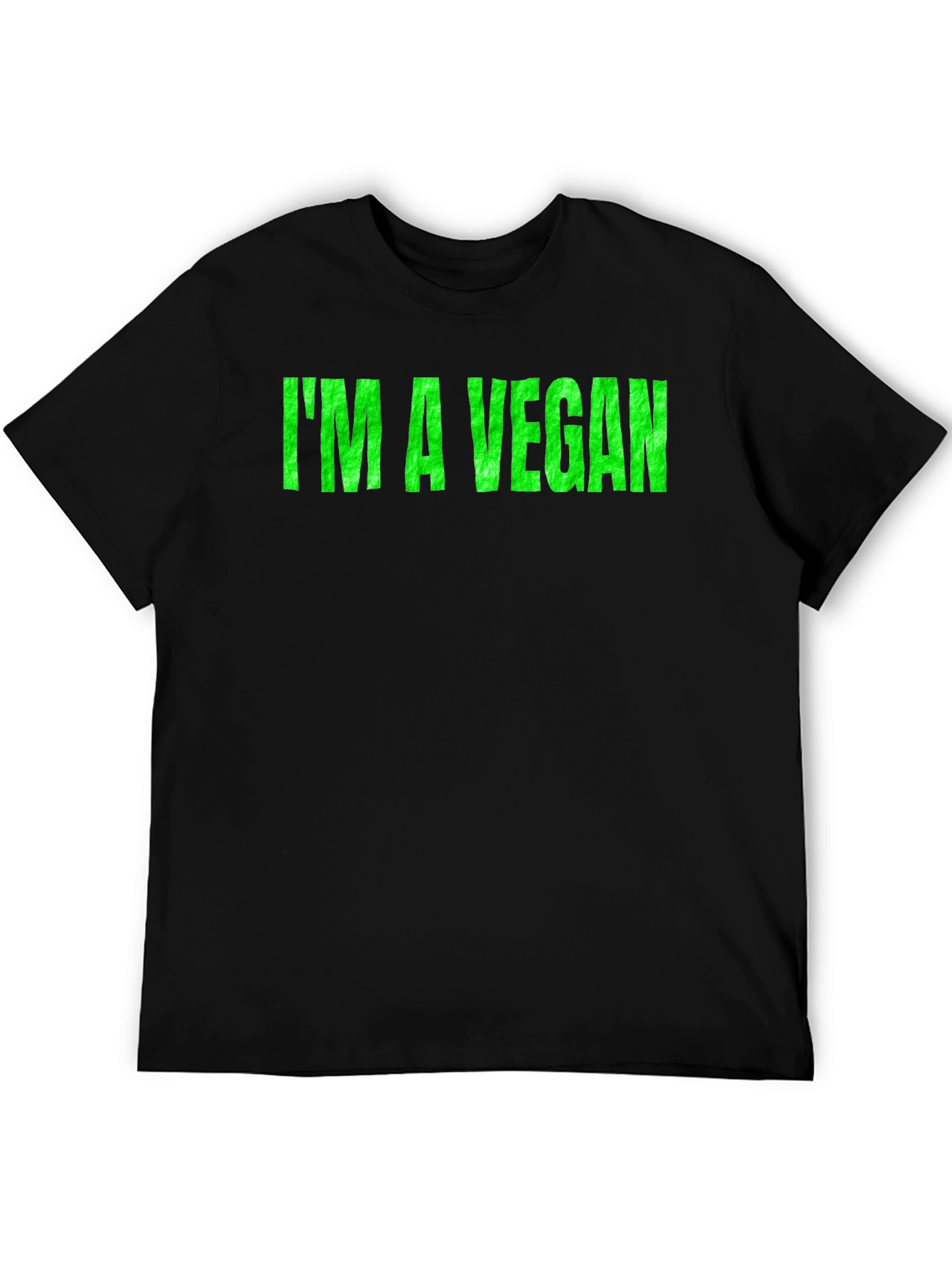 Im a Vegan Black T-Shirt