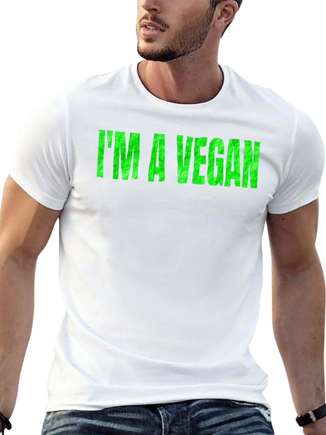 Im a Vegan Black T-Shirt