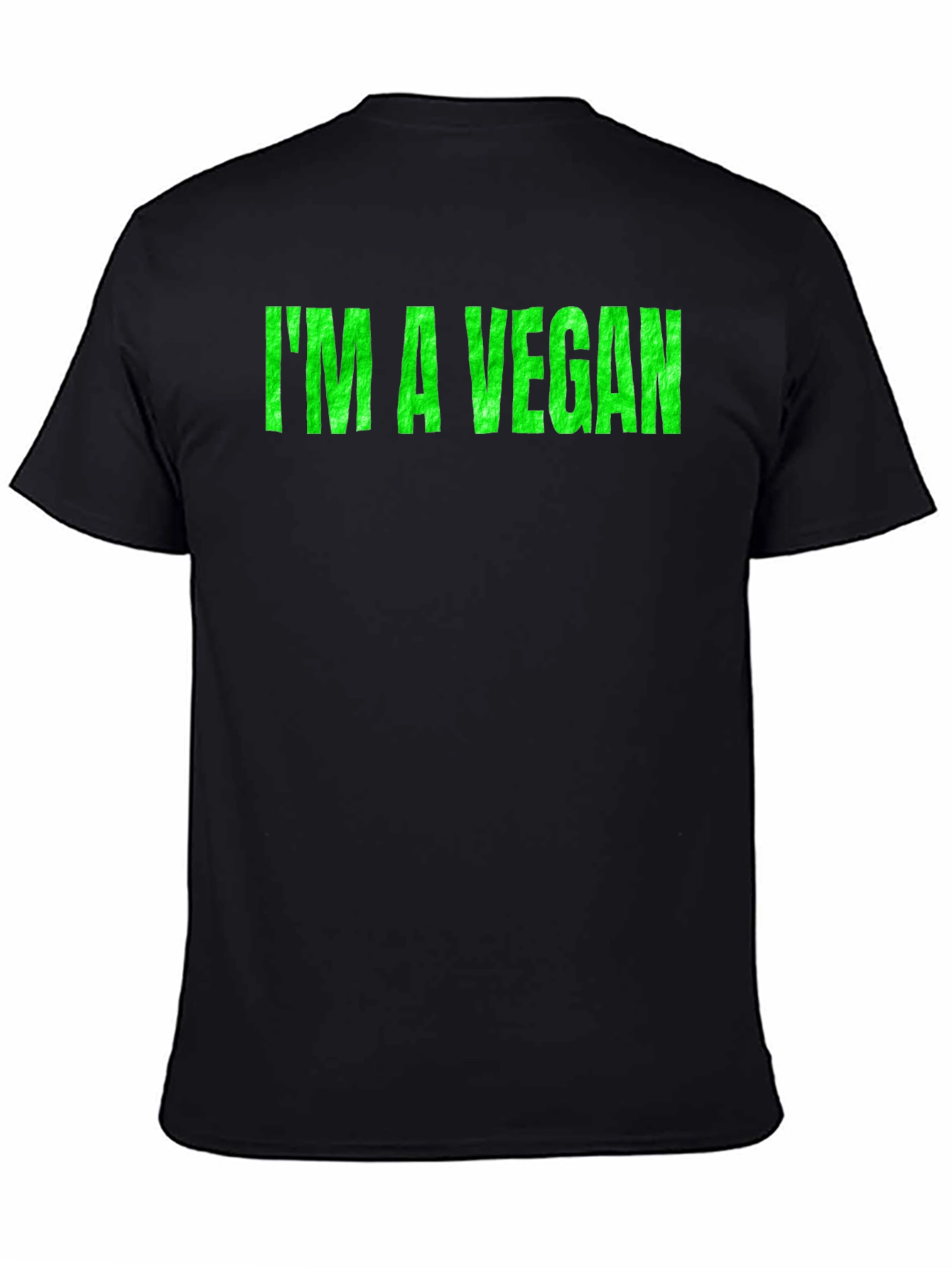 Im a Vegan Black T-Shirt