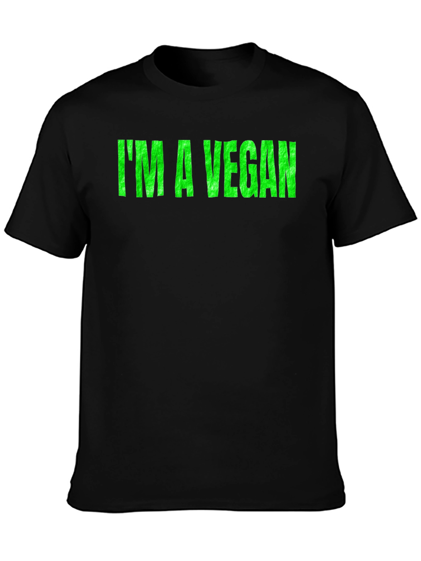 Im a Vegan Black T-Shirt