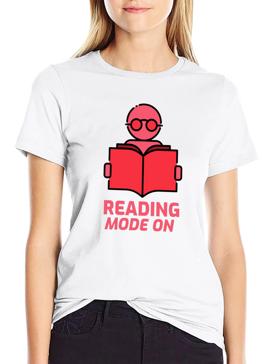 Reading Mode On T-Shirt