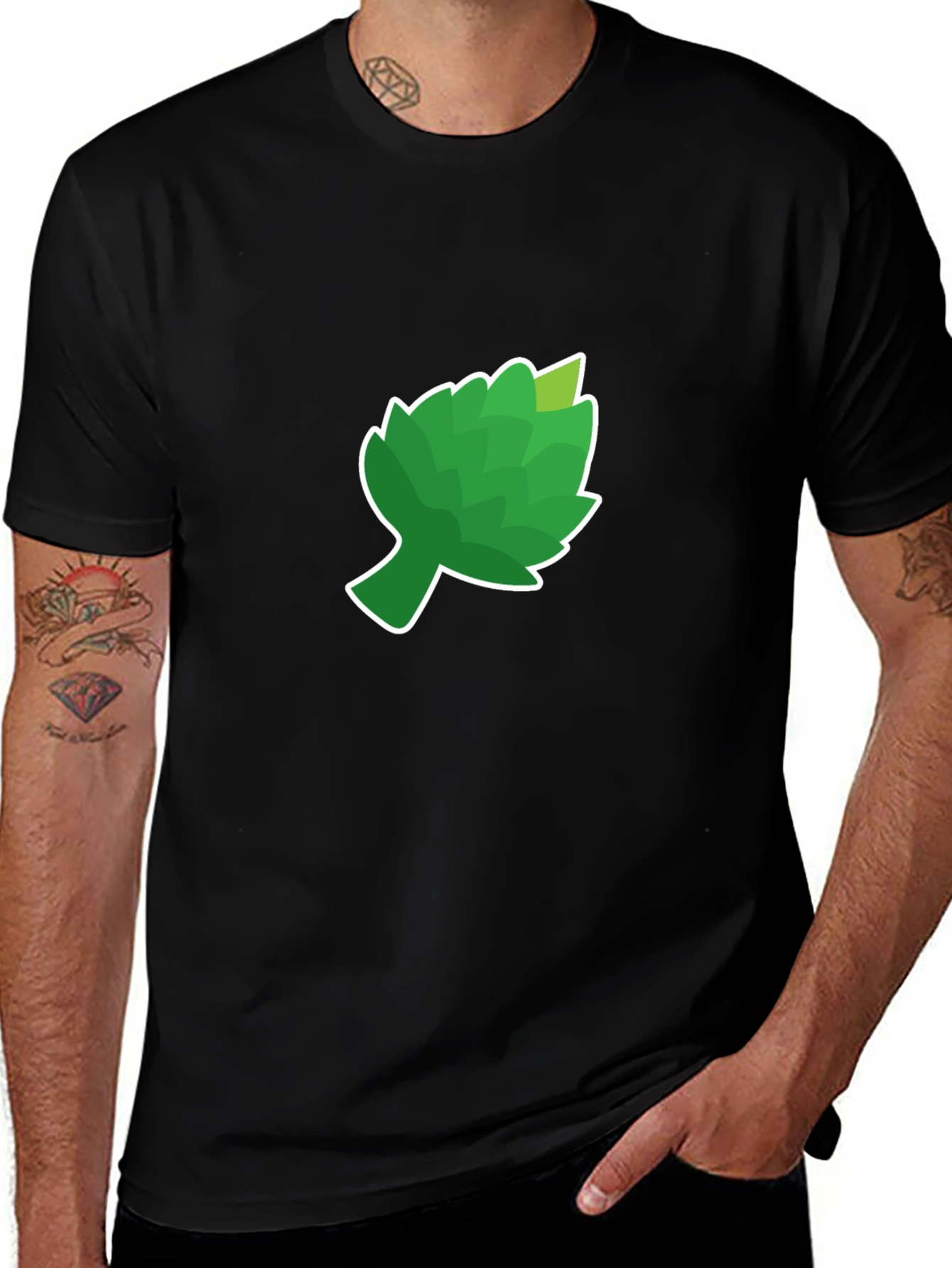 Artichoke Graphic Tee - Casual Comfort