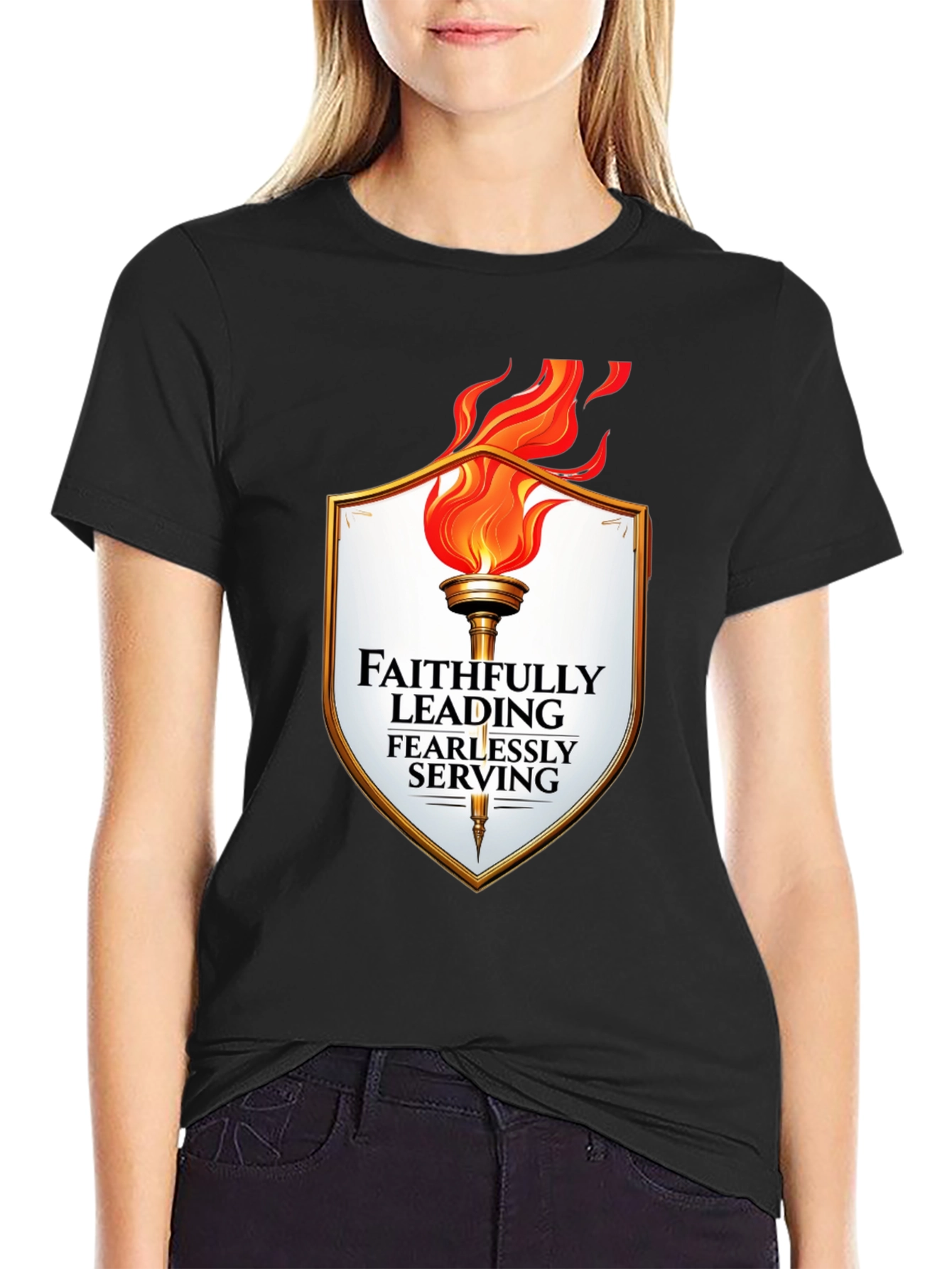 Faithfully Leading Graphic T-Shirt