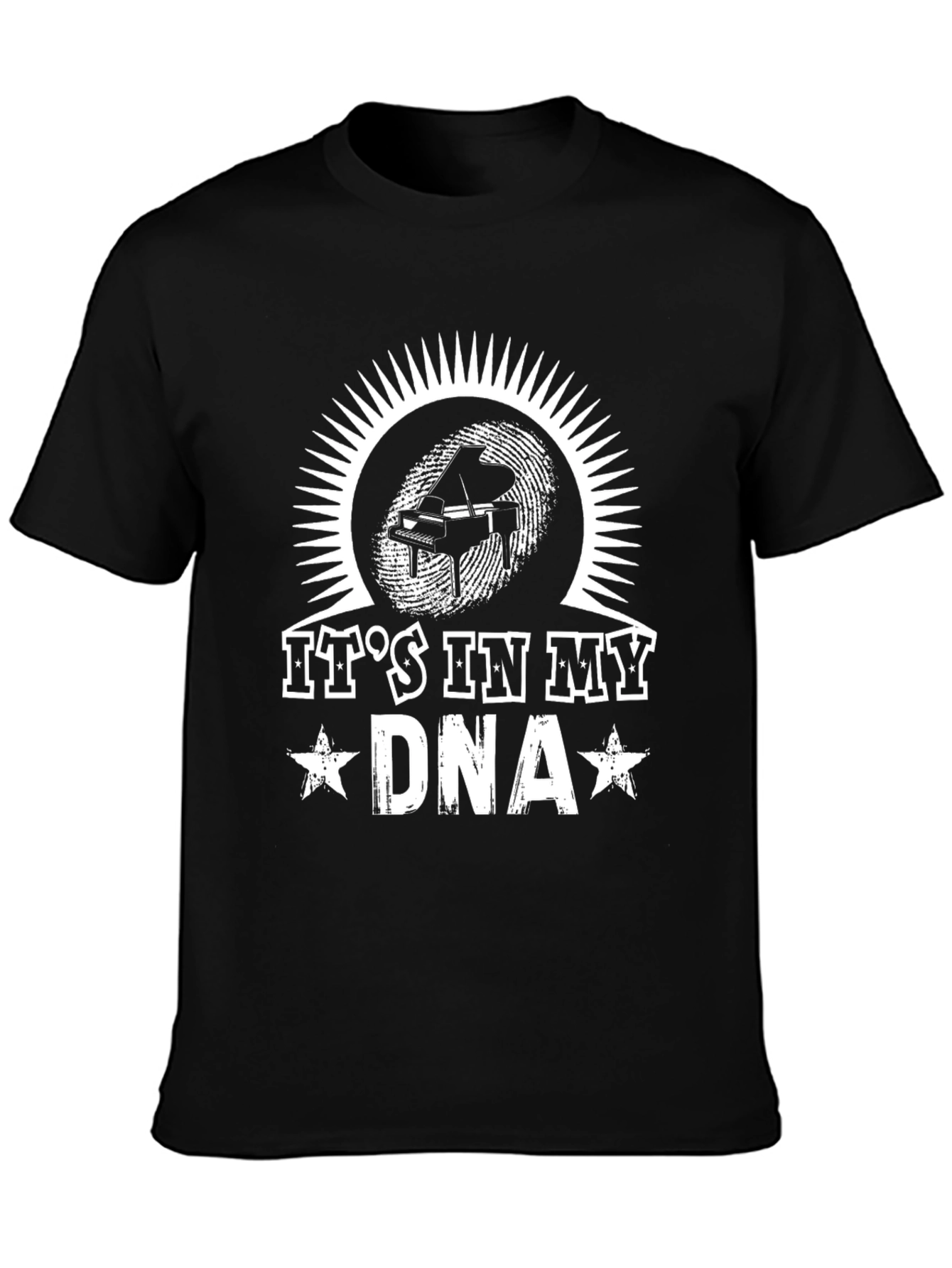 Piano DNA T-Shirt - Music Lover Tee