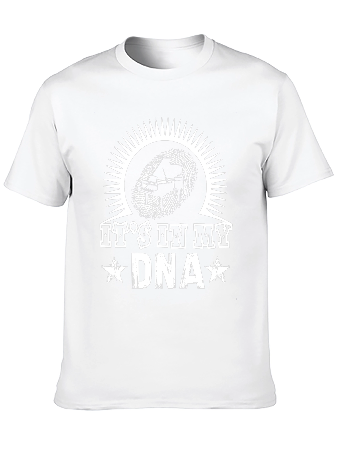 Piano DNA T-Shirt - Music Lover Tee