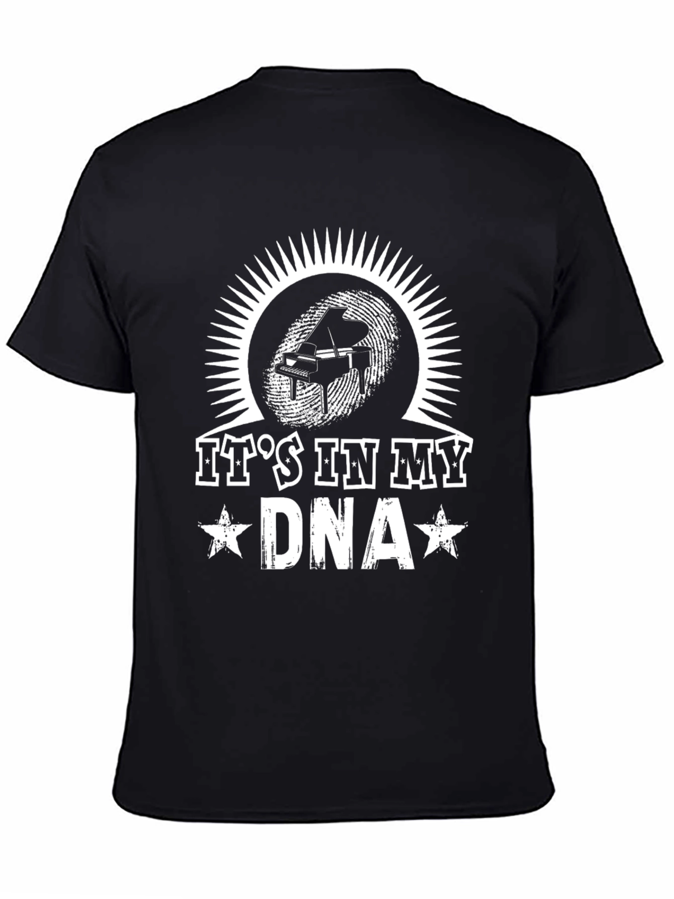 Piano DNA T-Shirt - Music Lover Tee