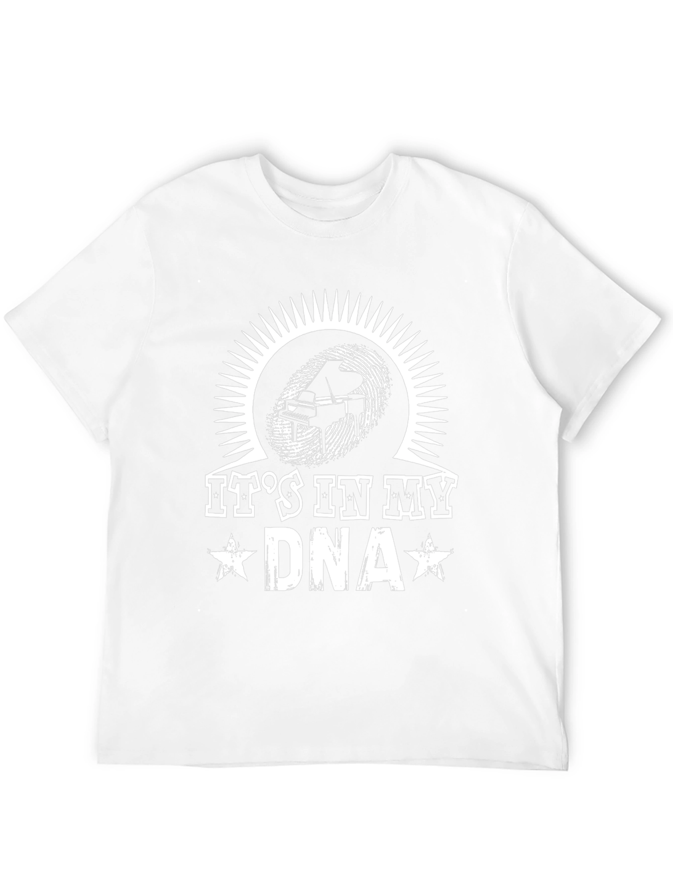 Piano DNA T-Shirt - Music Lover Tee