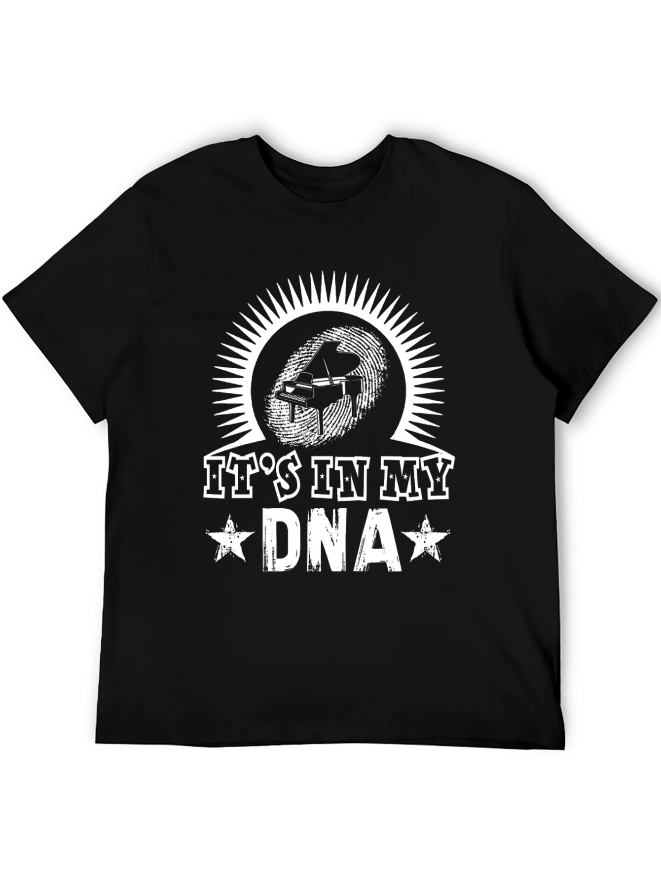 Piano DNA T-Shirt - Music Lover Tee