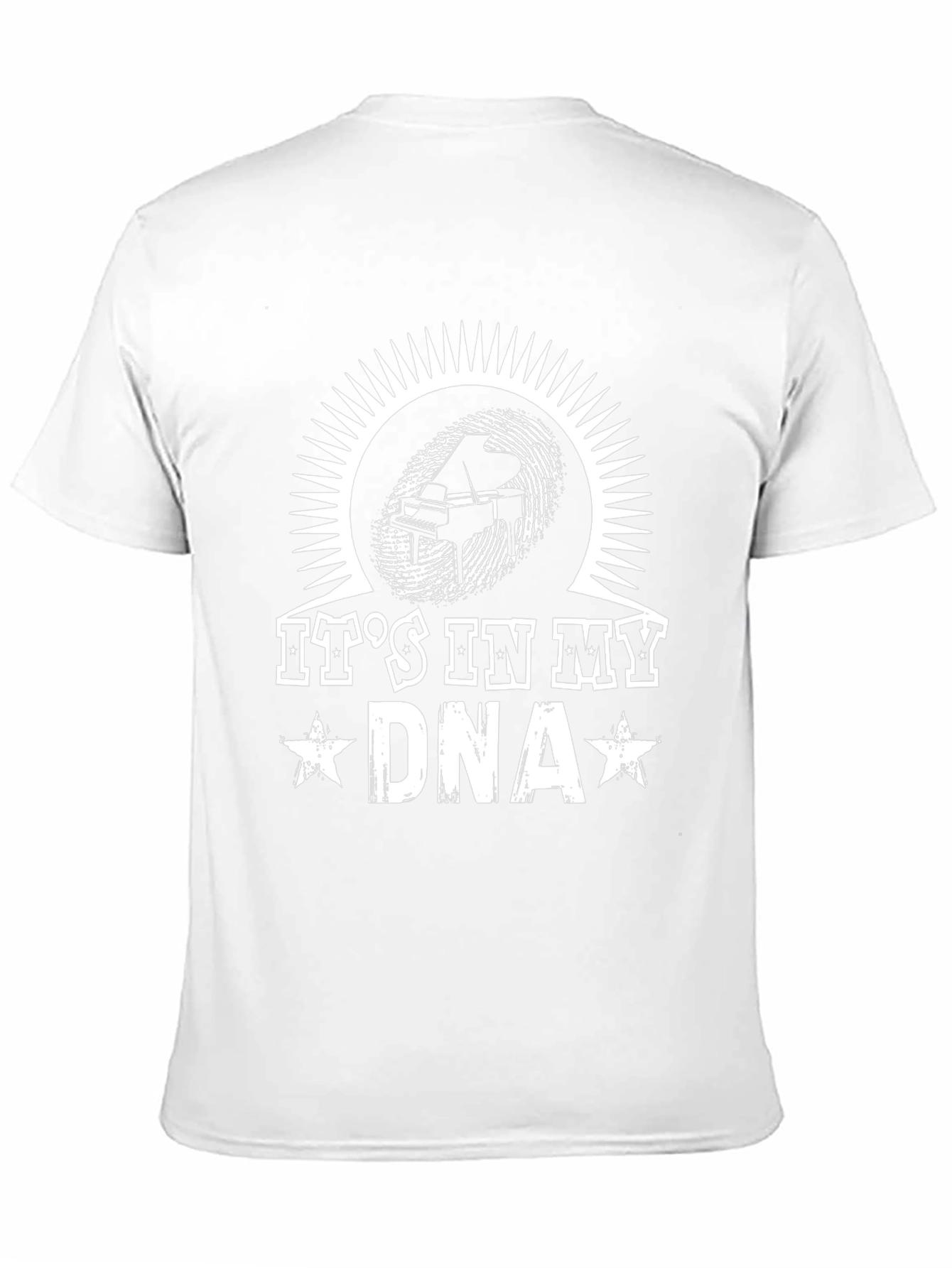 Piano DNA T-Shirt - Music Lover Tee