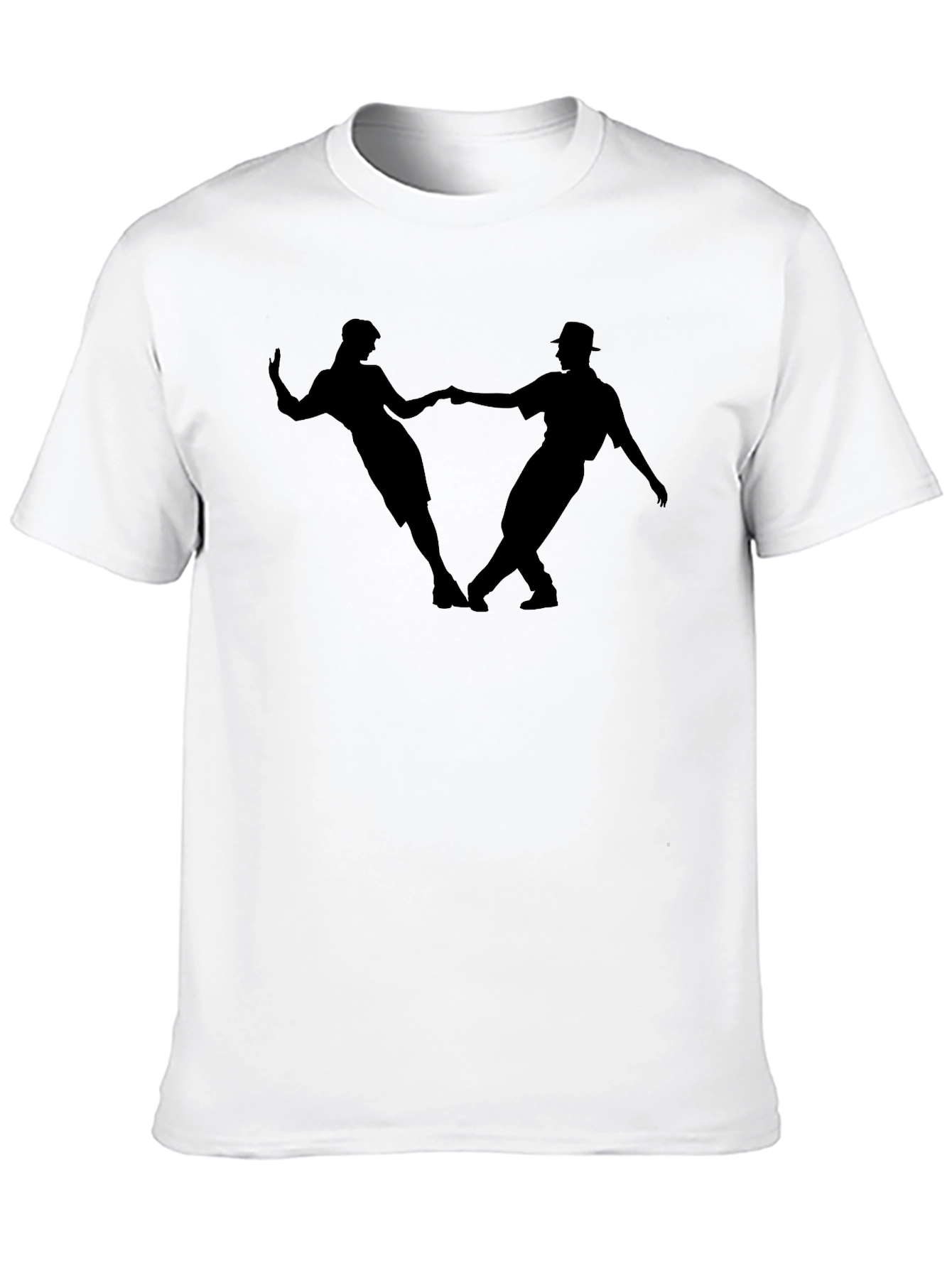 Dancing Silhouette Graphic T-Shirt