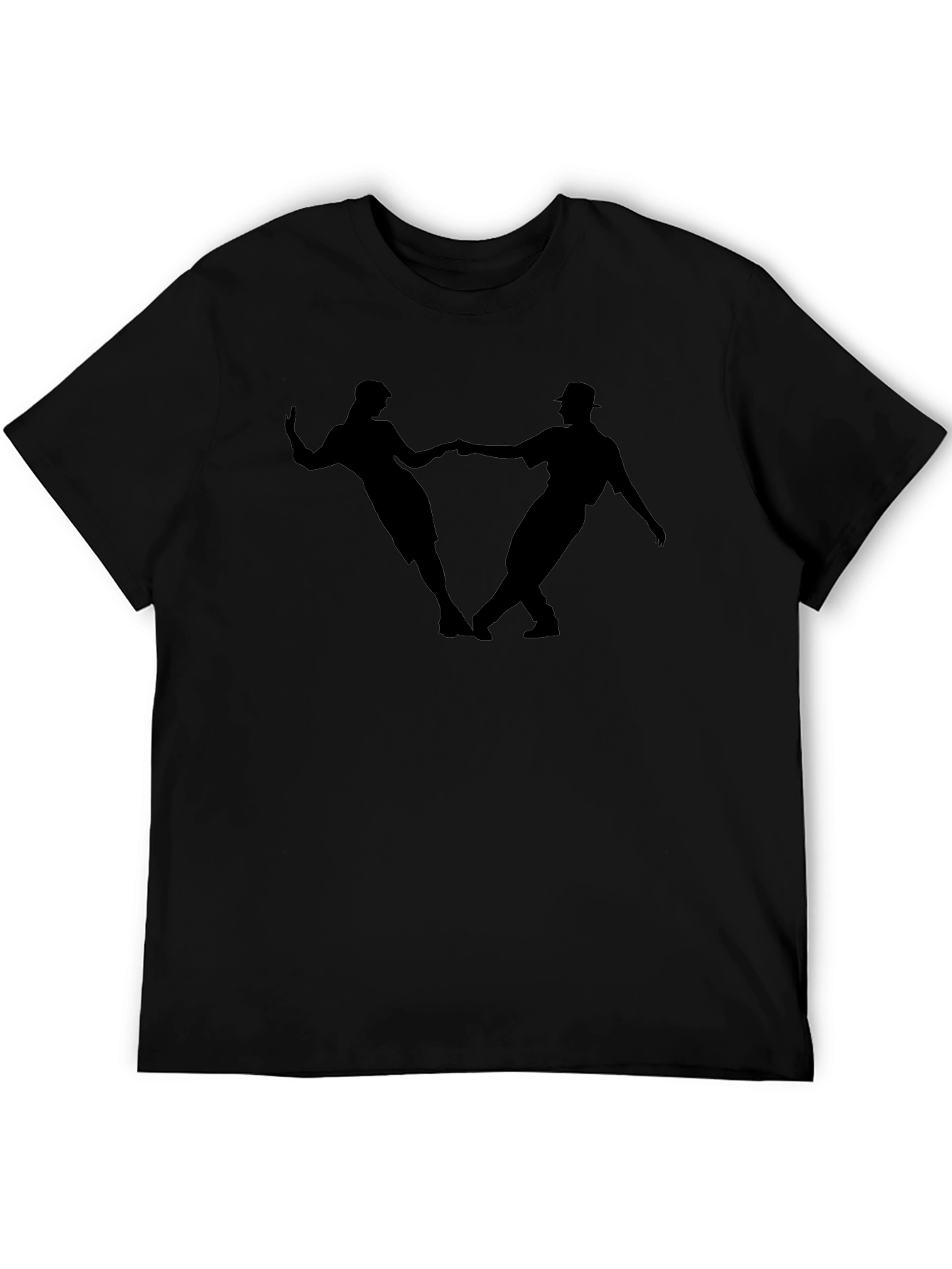 Dancing Silhouette Graphic T-Shirt