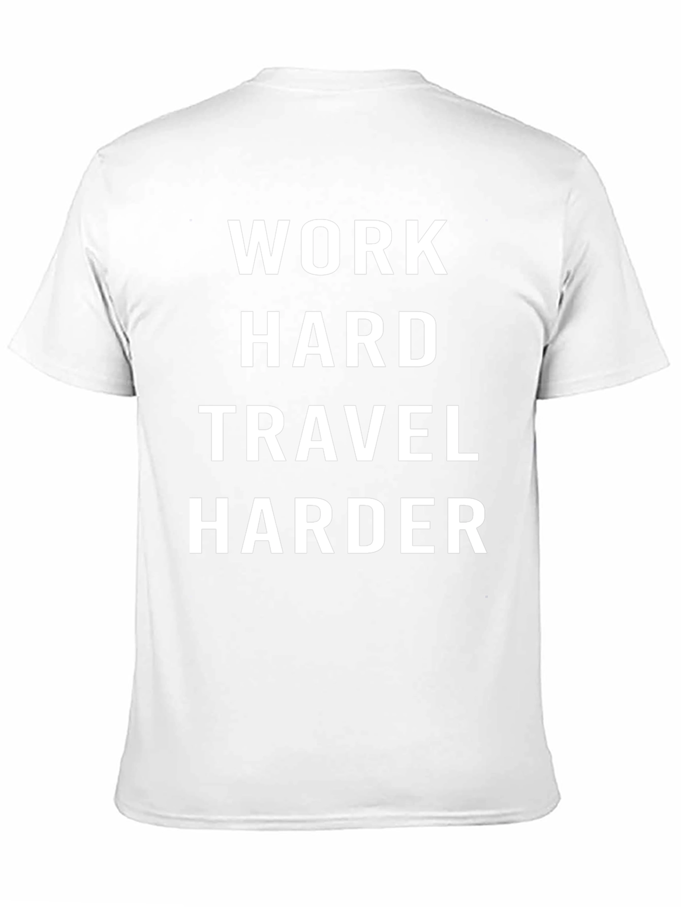 Work Hard Travel Harder Graphic Tee