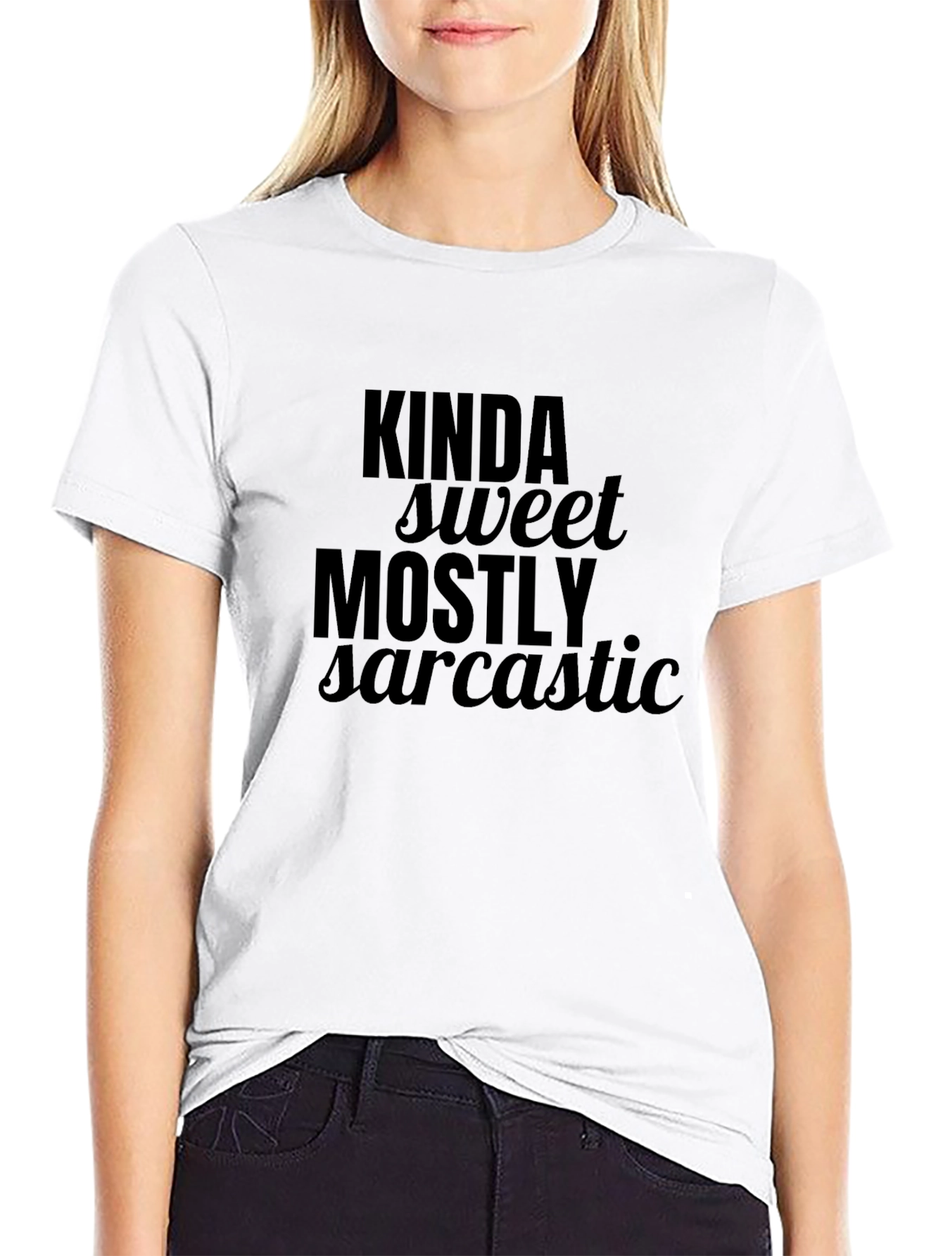 Kinda Sweet Mostly Sarcastic Graphic Tee