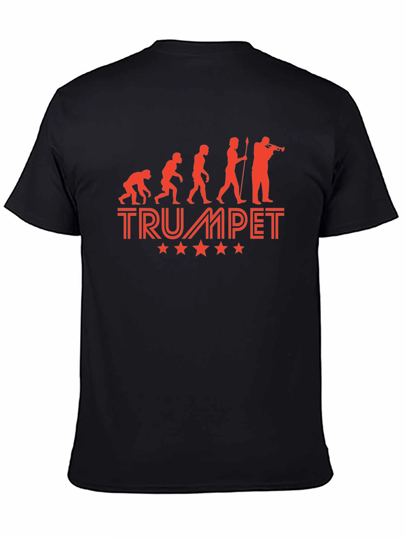 Trumpet Evolution Black T-Shirt