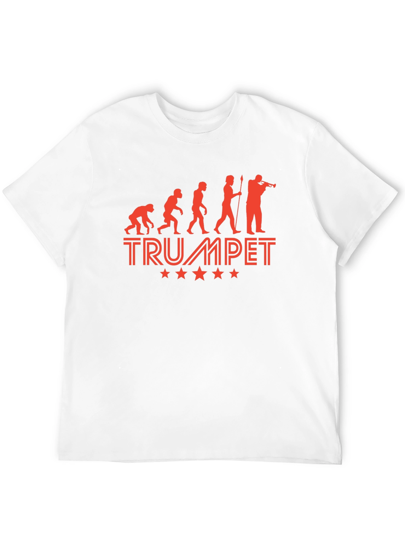 Trumpet Evolution Black T-Shirt