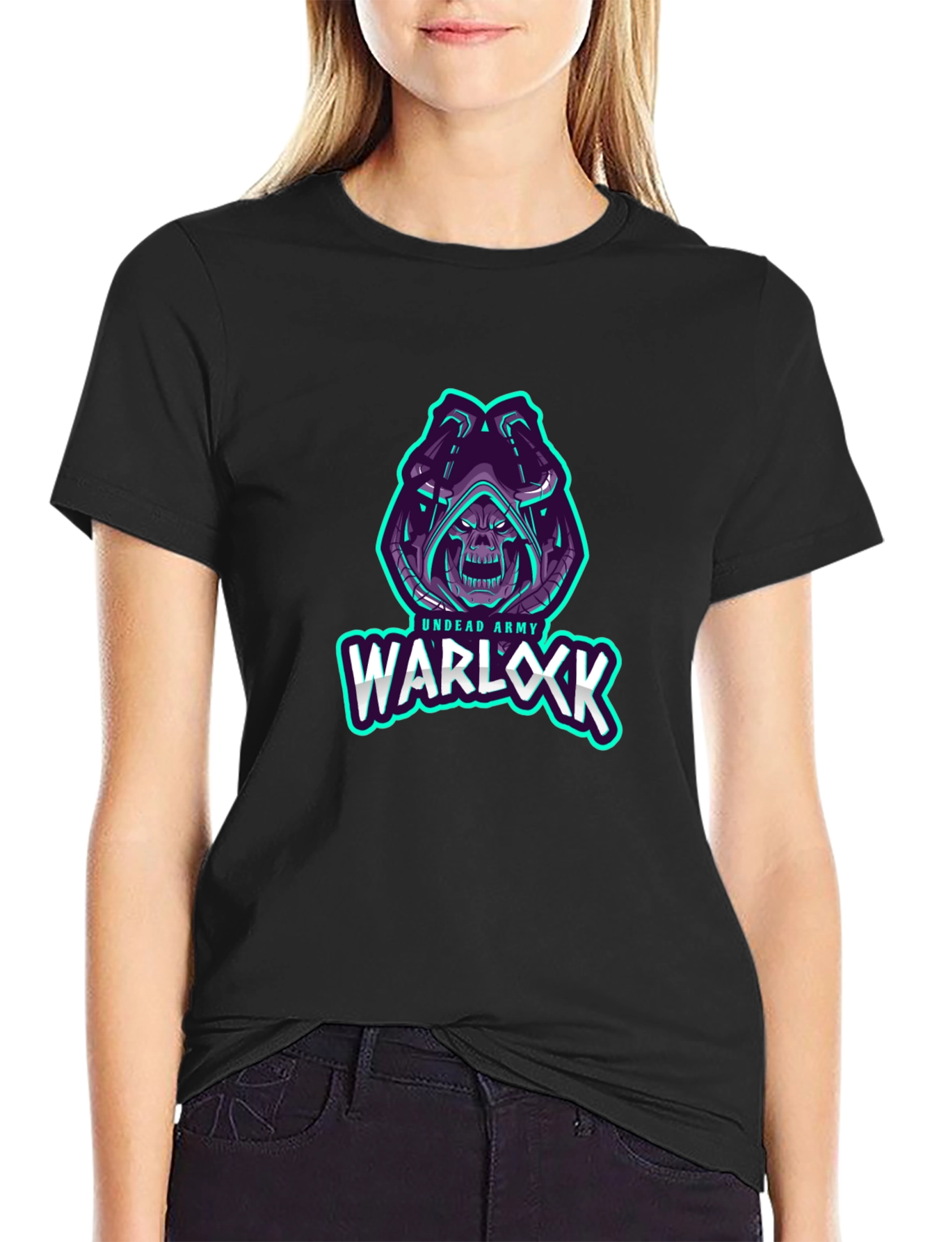 Undead Army Warlock Graphic T-Shirt