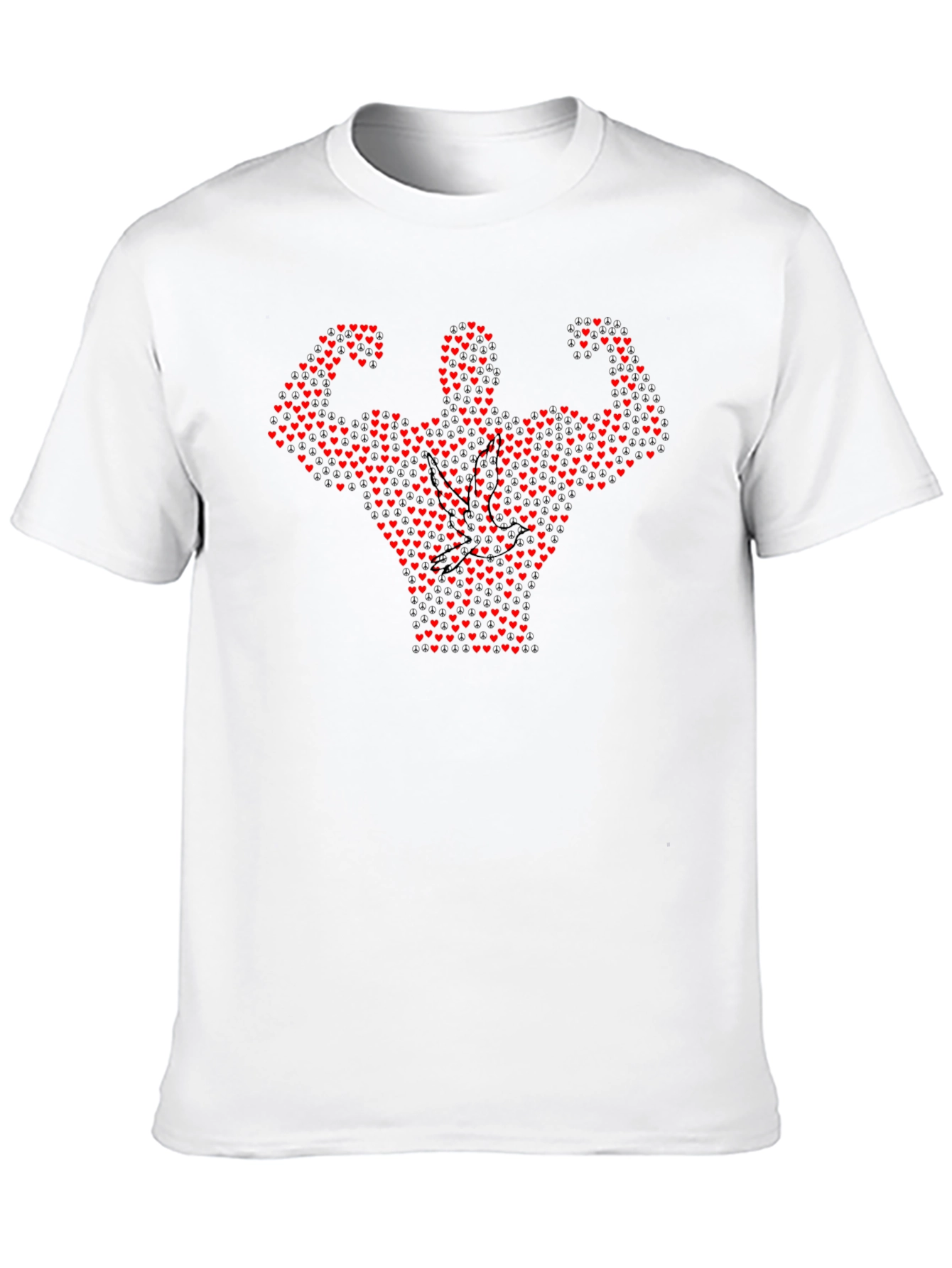 Heart Muscle Man Graphic T-Shirt